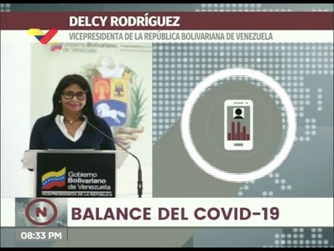 Reporte Coronavirus Venezuela, 20/07/2020: 443 casos y 4 fallecidos, informó Delcy Rodríguez