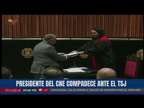 Sala Electoral TSJ recibe material del CNE y publica cronograma de citaciones de políticos