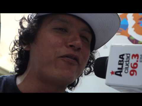 NN Hip Hop canta &quot;La Plaga&quot; a capela en la feria FILVEN 2015 en Caracas