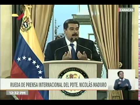 Maduro explica por qué no recibe la Ayuda Humanitaria: &quot;¡No es un regalo, es un robo!&quot;