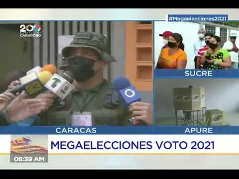 Domingo Hernández Lárez, jefe del Ceofanb, informa sobre Megaelecciones este 21 de noviembre