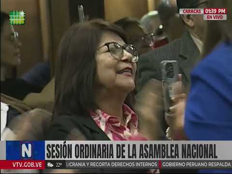 Asamblea Nacional de Venezuela, acuerdos por el joropo y derogatoria de Ley del estatuto de Roma