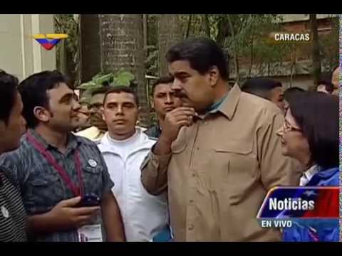 Recorrido y palabras completas del Presidente Nicolás Maduro en segunda visita a Filven 2015