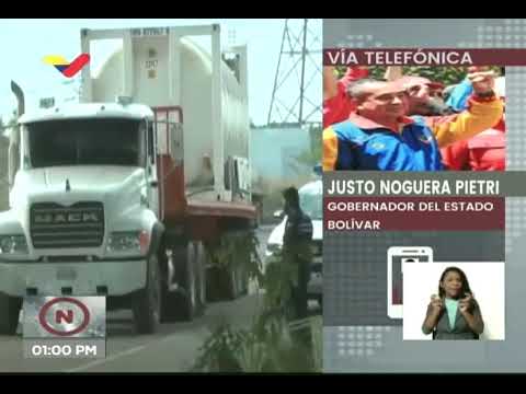 Llega a Brasil cargamento de oxígeno enviado por Venezuela para atender crisis en Manaos