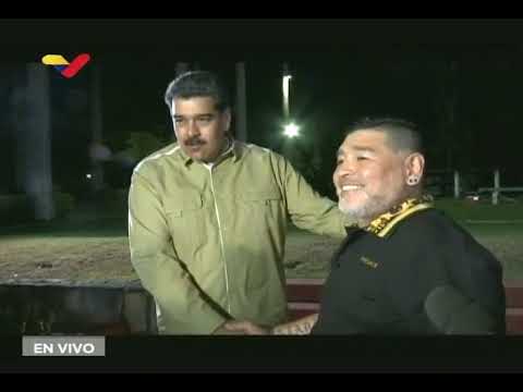 Las sentidas palabras de Maduro tras la muerte de Diego Armando Maradona
