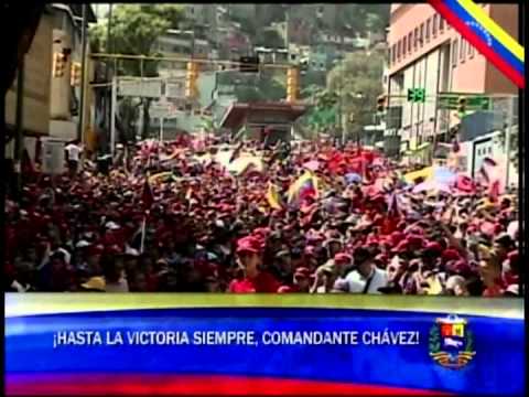 Cortejo Fúnebre del Presidente Hugo Chávez (6 de marzo), Parte 5