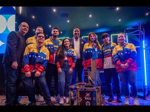 El robot Kashi y el TeamVenezuela que ganó competencia robótica de Sinpagur, First Global Challenge