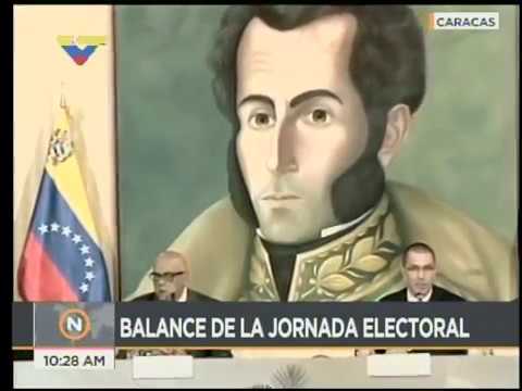Canciller venezolano Jorge Arreaza y Jorge Rodríguez defendieron elecciones regionales 2017