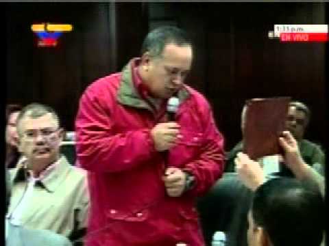 Julio Borges vs Diosdado Cabello en la Asamblea Nacional, 20 enero 2011