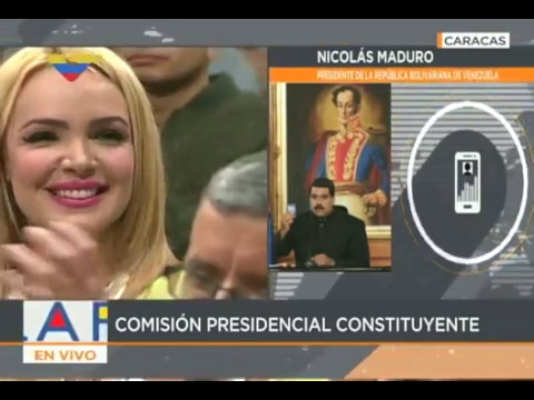 Presidente Nicolás Maduro en reunión de Comisión Constituyente con cultores e intelectuales