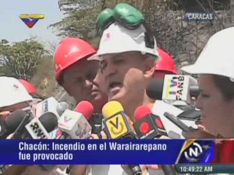 Jesse Chacón: Iniciaron 2 incendios para afectar las 2 subestaciones que alimentan Caracas