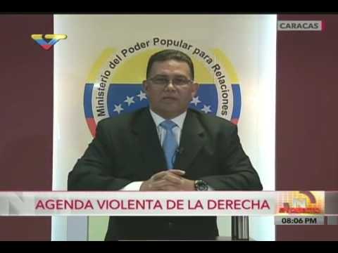 Detienen a 7 jóvenes que golpearon a mujeres PNB en marcha Av. Libertador, anuncia González López