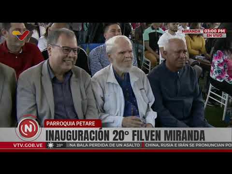 Inauguran Filven Miranda en Petare, 14 de marzo de 2025