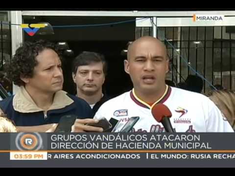 Héctor Rodríguez denuncia ataque a la Dirección de Hacienda de Los Teques