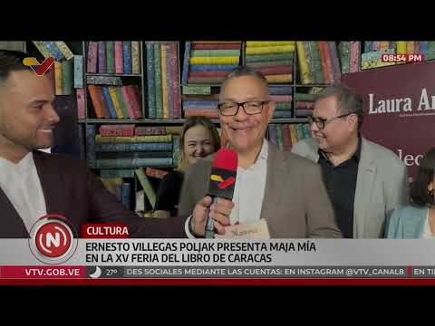 Ernesto Villegas presentó libro sobre persecución a su madre en Yugoslavia por ser judía y comunista