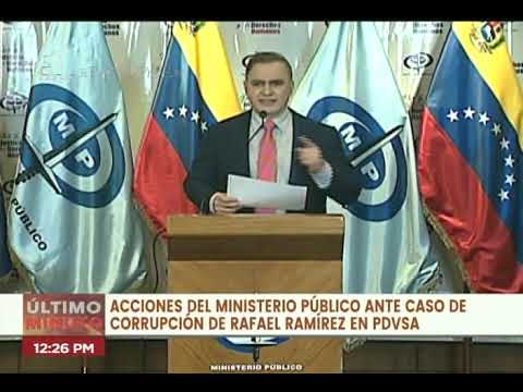 Fiscal Tarek WIlliam Saab sobre corrupción de Rafael Ramírez con empresa Atlantic y Víctor Aular