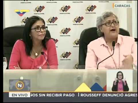 Tibisay Lucena: El 22 de abril se harán elecciones presidenciales pero no megaelecciones