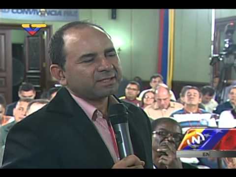 Juan Carlos Tanus, de Colombianos en Venezuela, hace propuestas al Pdte Nicolás Maduro