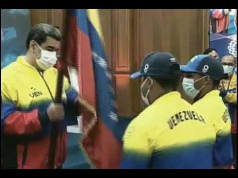 Presidente Maduro recibe y condecora a atletas que regresan de Juegos Olímpicos de Tokio 2020