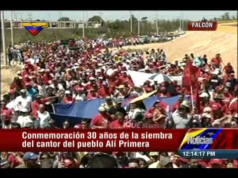 Marcha de los Claveles Rojos 2015, 30 años de siembra de Alí Primera (1)