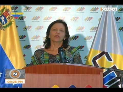 Rectora del CNE Sandra Oblitas: 52 mil preinscritos como candidatos para la Constituyente