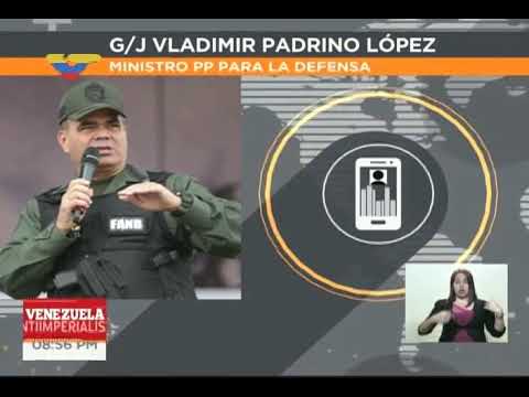Vladimir Padrino responde a Donald Trump y amenazas de operación militar contra Venezuela