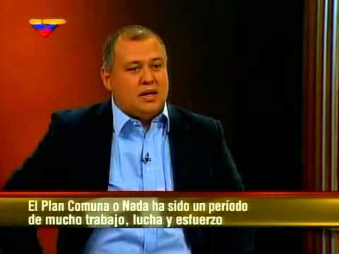 Ministro de Comunas Reinaldo Iturriza, en Contragolpe este 18 de septiembre