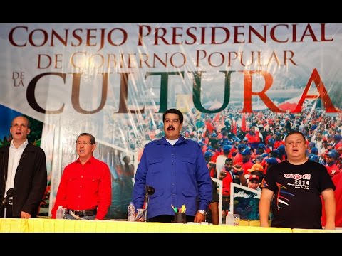 Consejo Presidencial de Gobierno Popular de la Cultura, acto completo