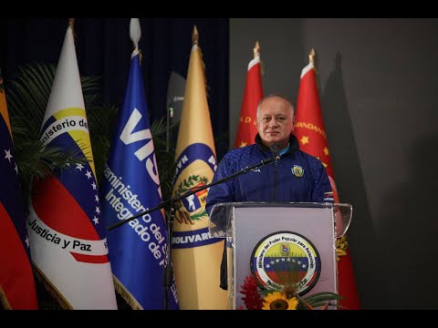 Diosdado Cabello en el Foro Golpe Mediático Empresarial Continuado, 26 septiembre 2024