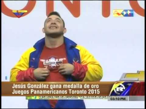 Jesús González ganó primera medalla de oro para Venezuela en Panamericanos 2015