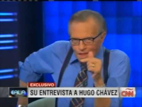 Larry King entrevistado por Cala CNN sobre Fidel Castro y Hugo Chávez
