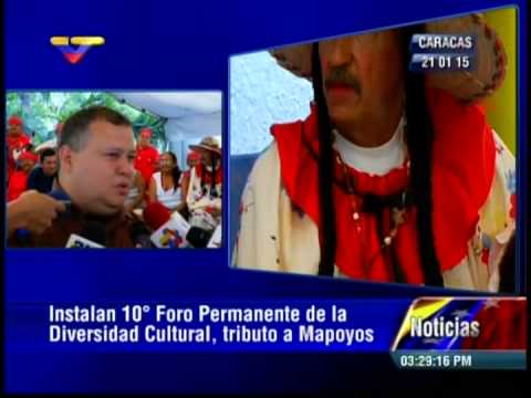 Instalan 10mo Foro de Diversidad Cultural, tributo a los Mapoyo
