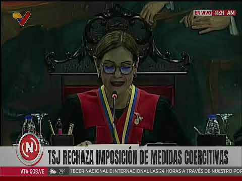 TSJ emite comunicado rechazando sanciones ilegales contra Venezuela, 13 septiembre 2024