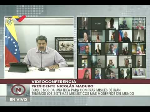 Maduro responde a Iván Duque: Venezuela estudiará la posibilidad de comprar misiles a Irán