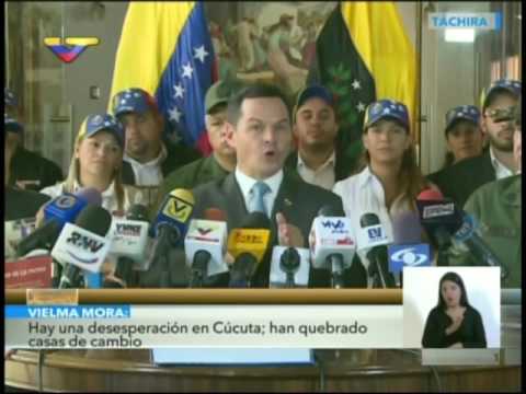 Gobernador José Vielma Mora: rueda de prensa con medidas tras eliminación billete Bs. 100
