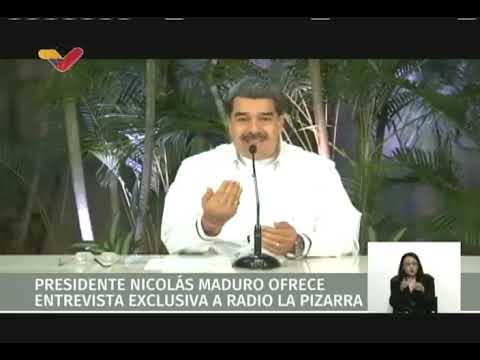 Pdte Maduro entrevistado en La Pizarra por Alfredo Serrano Mancilla, 11 marzo 2023