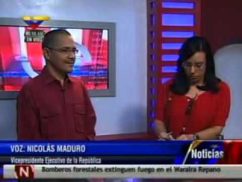 Ernesto Villegas y Nicolás Maduro anuncian en VTV la llegada de Hugo Chávez a Venezuela