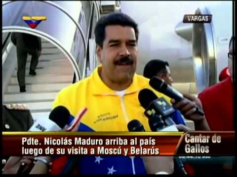Declaraciones completas de Nicolás Maduro al llegar a Venezuela este 4 de julio