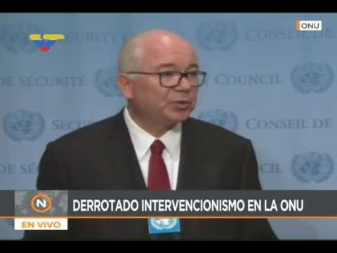 Rafael Ramírez, embajador de Venezuela en la ONU: Injerencia de EEUU provoca la violencia