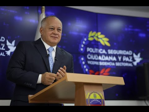 Diosdado Cabello, 6 de enero de 2025, rueda de prensa sobre 10 de enero, Edmundo González y otros