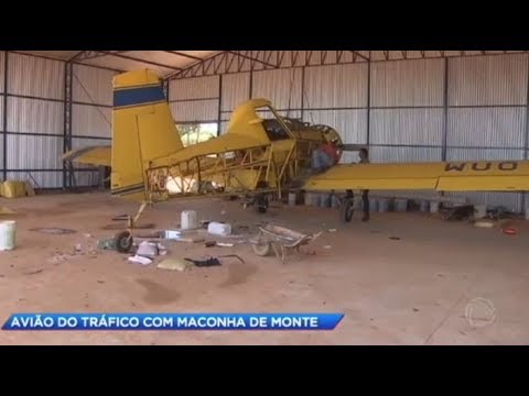 Polícia descobre aeronave usada em tráfico de drogas no interior de SP