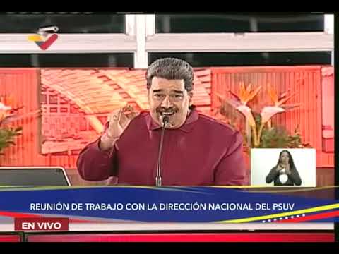 Maduro se reúne con alto mando del PSUV tras detenciones de corruptos, 20 marzo 2023