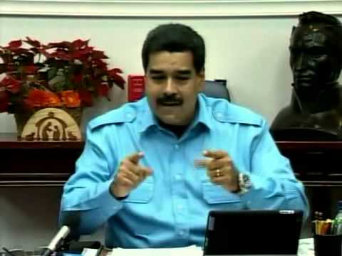 Presidente Nicolás Maduro anuncia límites de ganancia al capital