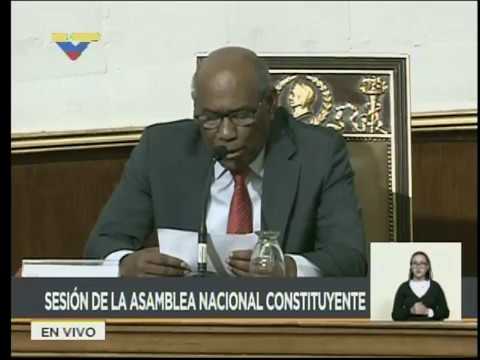 Asamblea Constituyente aprueba elecciones municipales en diciembre 2017