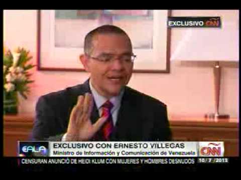Entrevista a Ernesto Villegas por Ismael Cala CNN Parte 2