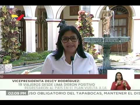 Reporte Coronavirus Venezuela, 17/05/2020: Delcy Rodríguez informa de 37 nuevos casos, para 541