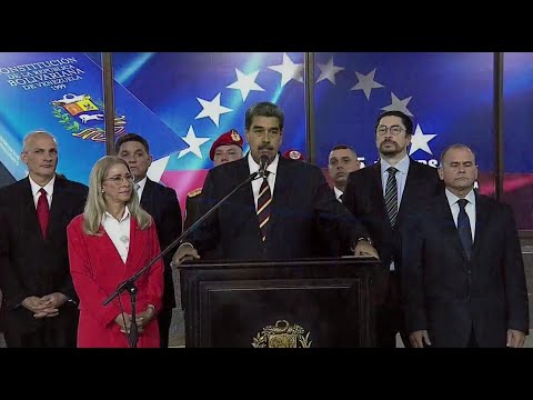 Maduro declara tras acudir a la Sala Electoral del Tribunal Supremo de Justicia, 9 agosto 2024