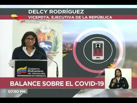 Reporte Coronavirus Venezuela, 03/06/2020: 133 casos y 2 fallecidos, informa Delcy Rodríguez