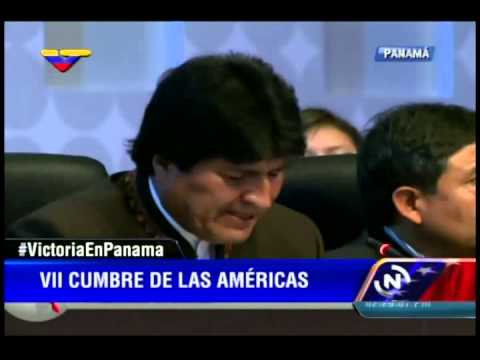 Cumbre de las Américas 2015: Evo Morales rechaza decreto de Obama contra Venezuela