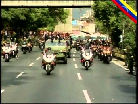 Sepelio del Comandante Chávez, parte 6: Traslado desde El Valle hasta 23 de Enero